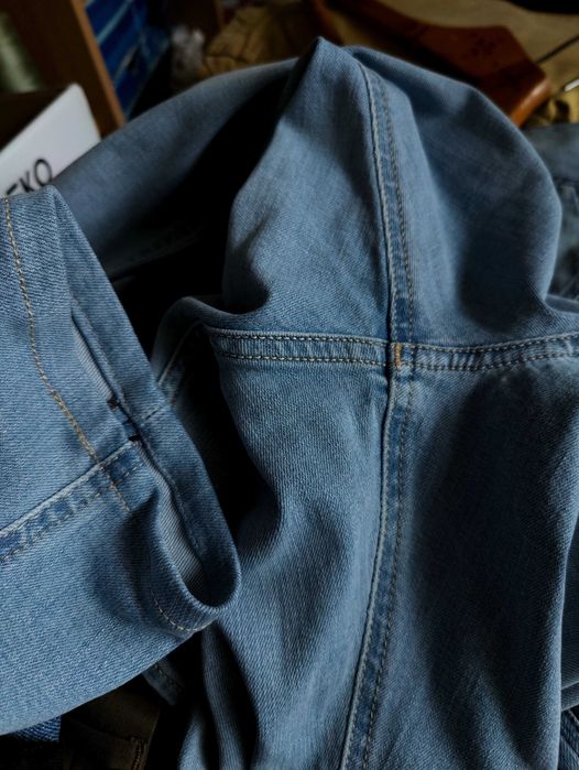 Джинсы Diesel Sleenker jeans Italy w33 stretch blue.