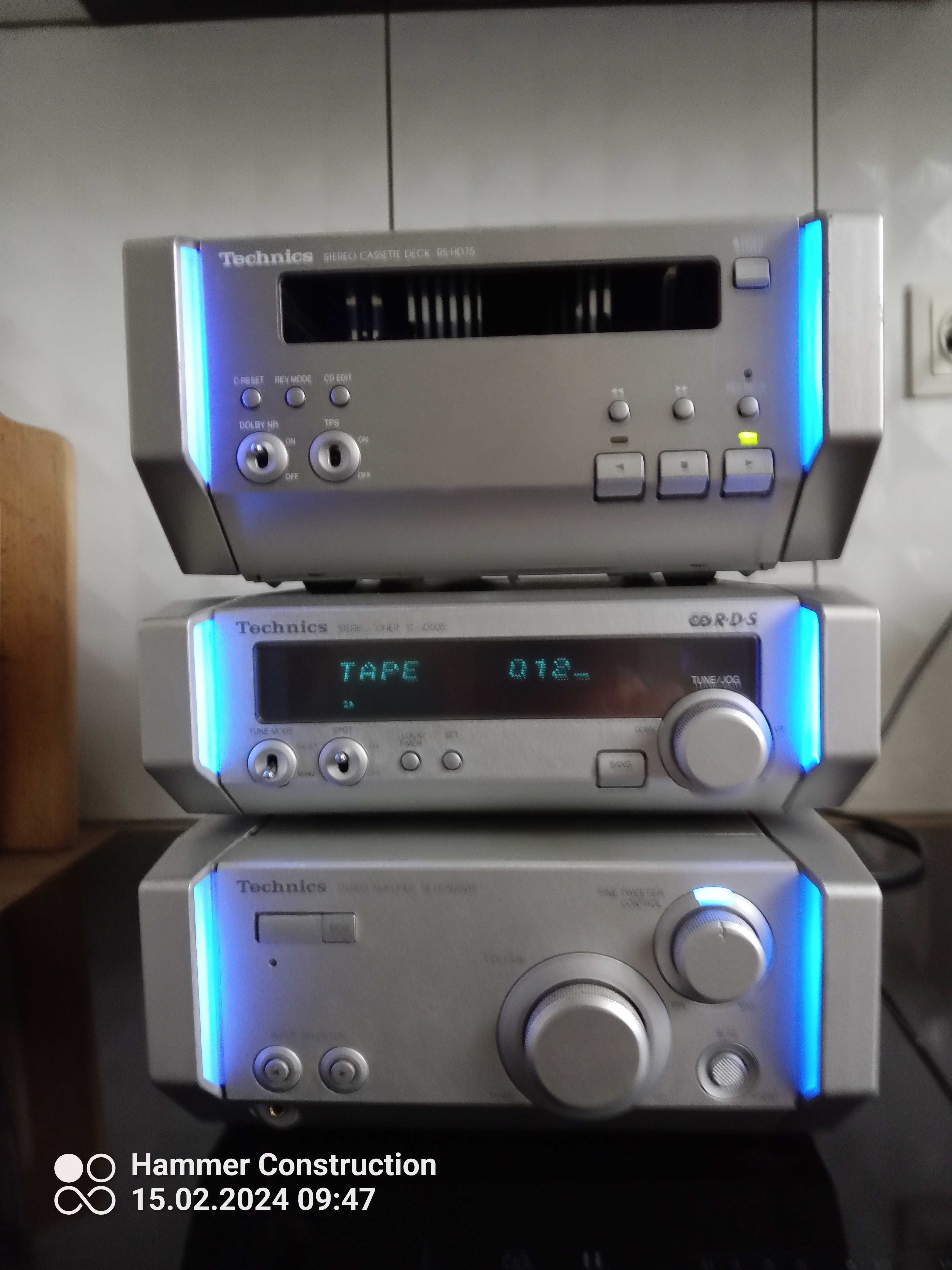Sprzedam Elementy Wieży Technics HD 505 kolumny SL-HD81