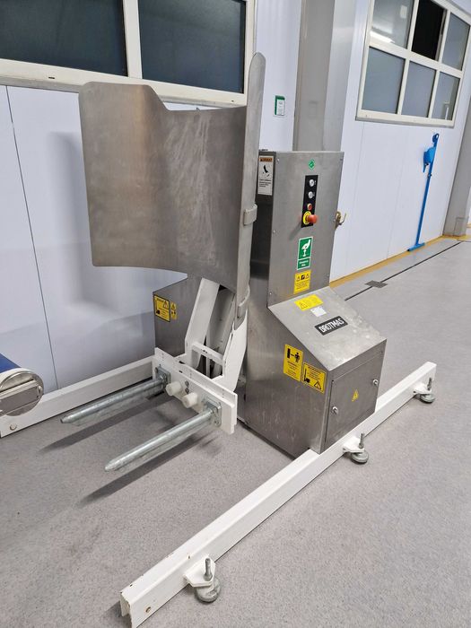 Elevador Tinas Amassadeira - Máquina de elevação e inclinação BKD-M