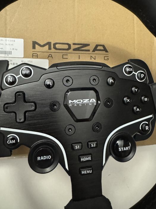 Kierownica obręcz MOZA ESX RS052 + mod RS046 12”