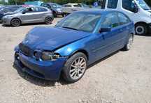 BMW 3 E46 COMPACT M-Pakiet 2.0d m47 150KM TOPASBLAU na części