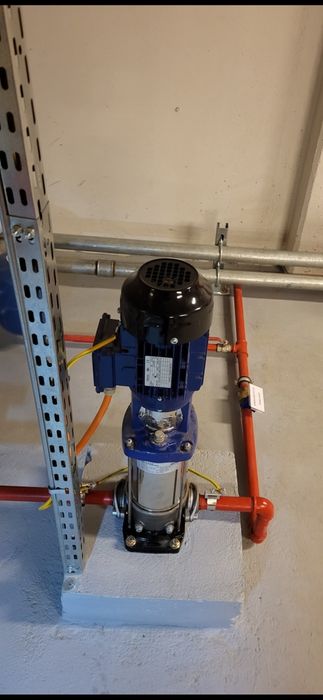 Pompa wody wysokociśnieniowa pionowa KSB