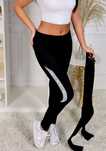 Legginsy z lampasem