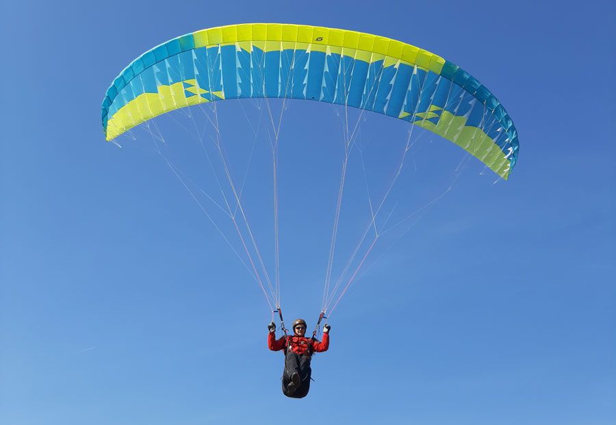 Asas de parapente single-skin Scotch