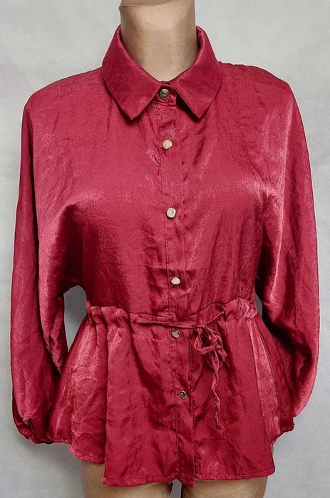 Nowa z metką Koszulowa bluzka Boohoo 42/44/46 folk