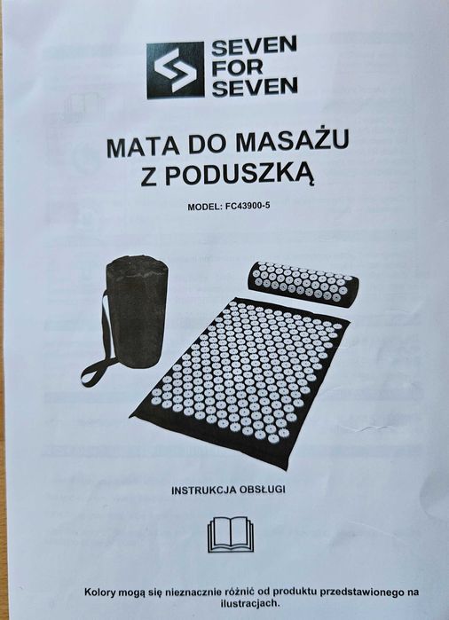 Seven for Seven Mata do masażu FC43900-5 zielona