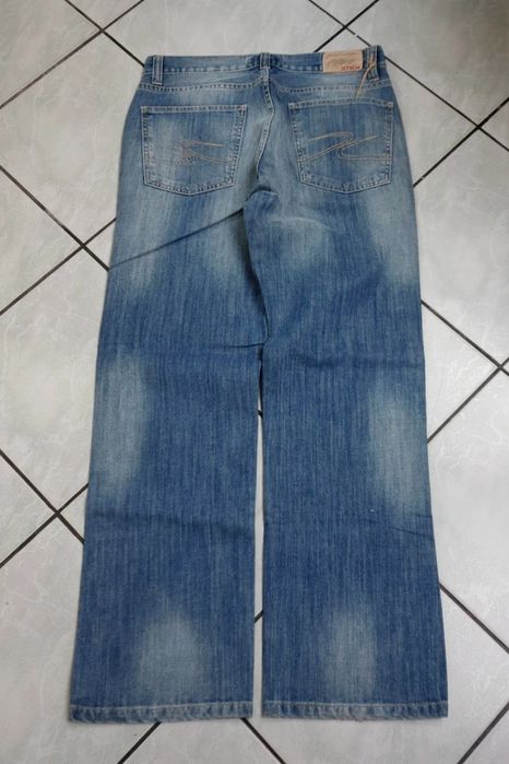 Dzwony meskie baggy skate y2k opium affliction