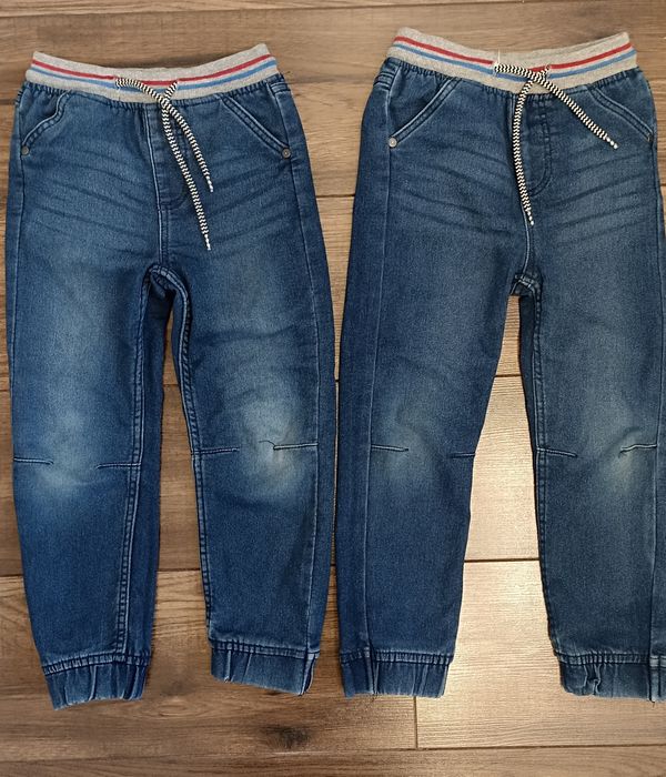 Spodnie dla bliźniaków bliźniąt 116