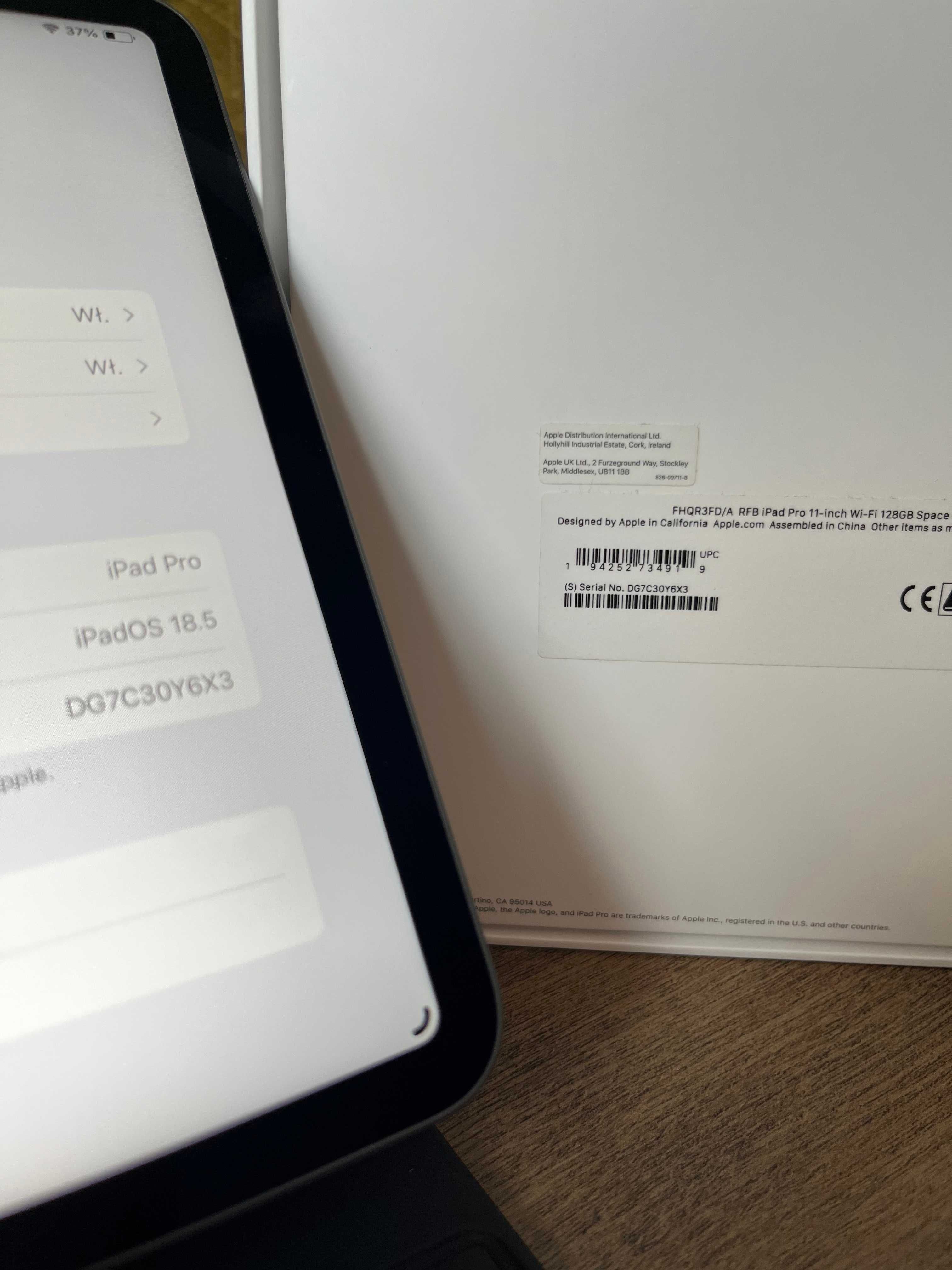 Ipad 11 Pro (3gen) + Apple Pencil (2gen.) + Apple Magic Keyboard