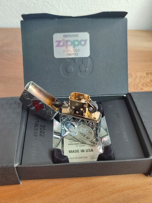 Zippo 90 th nunca usado