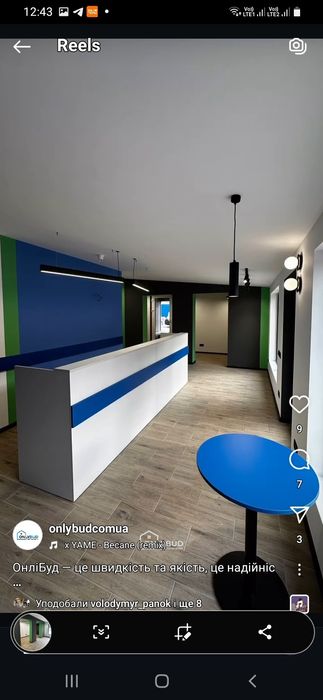 Малярні роботи фарбування шпаклівка гіпсокартон