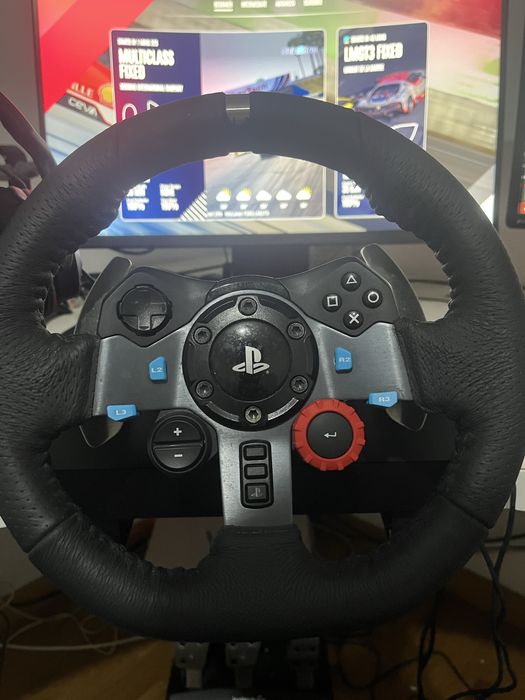 Volante g29 com pedais