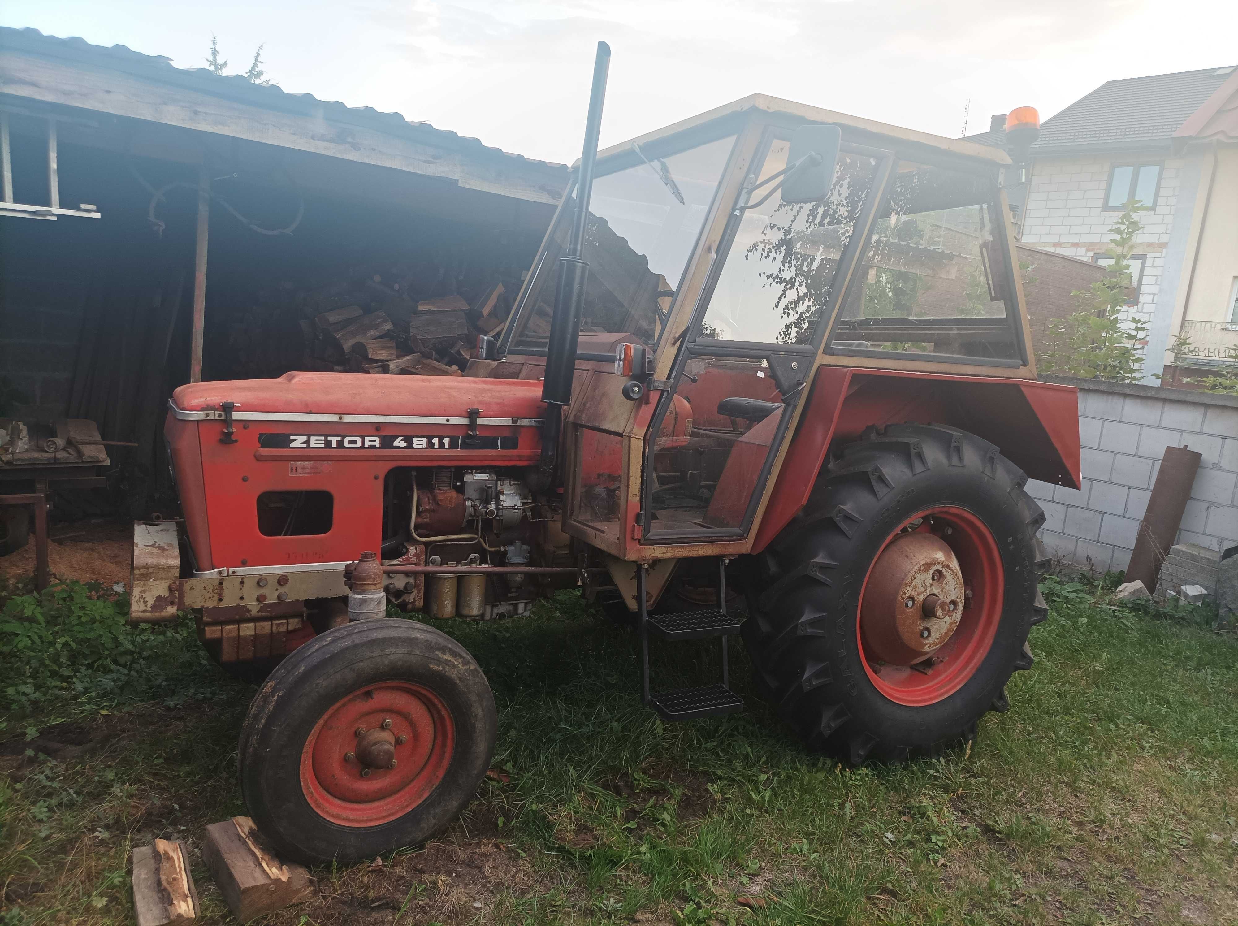 ciągnik zetor 4911 zarejestrowany