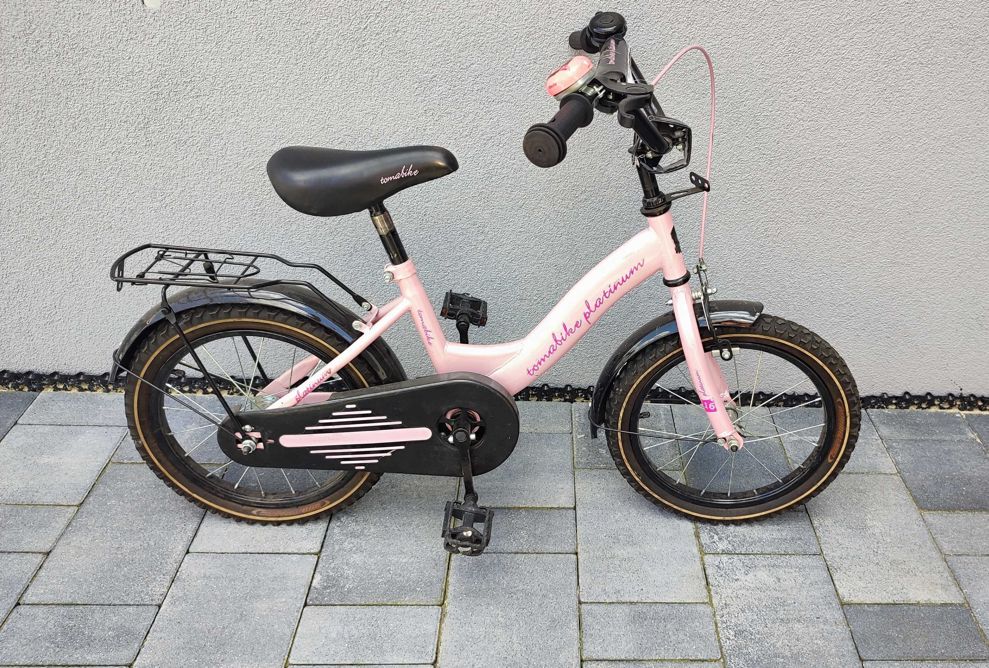 Rower dla dziewczynki Tomabike 16