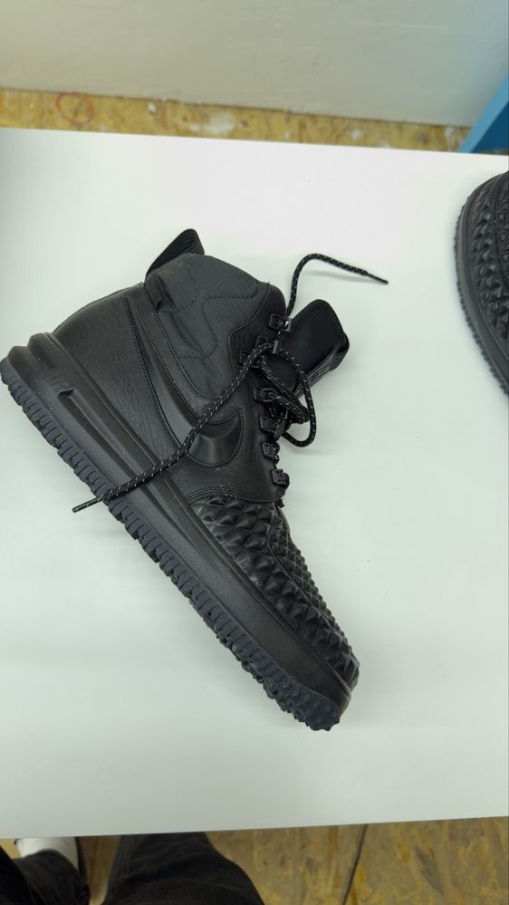 nike lunar FORCE 1 DUCKBOOT BLACK  916682-002