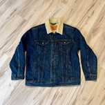Levi’s kurtka Sherpa kożuszek jeansowy