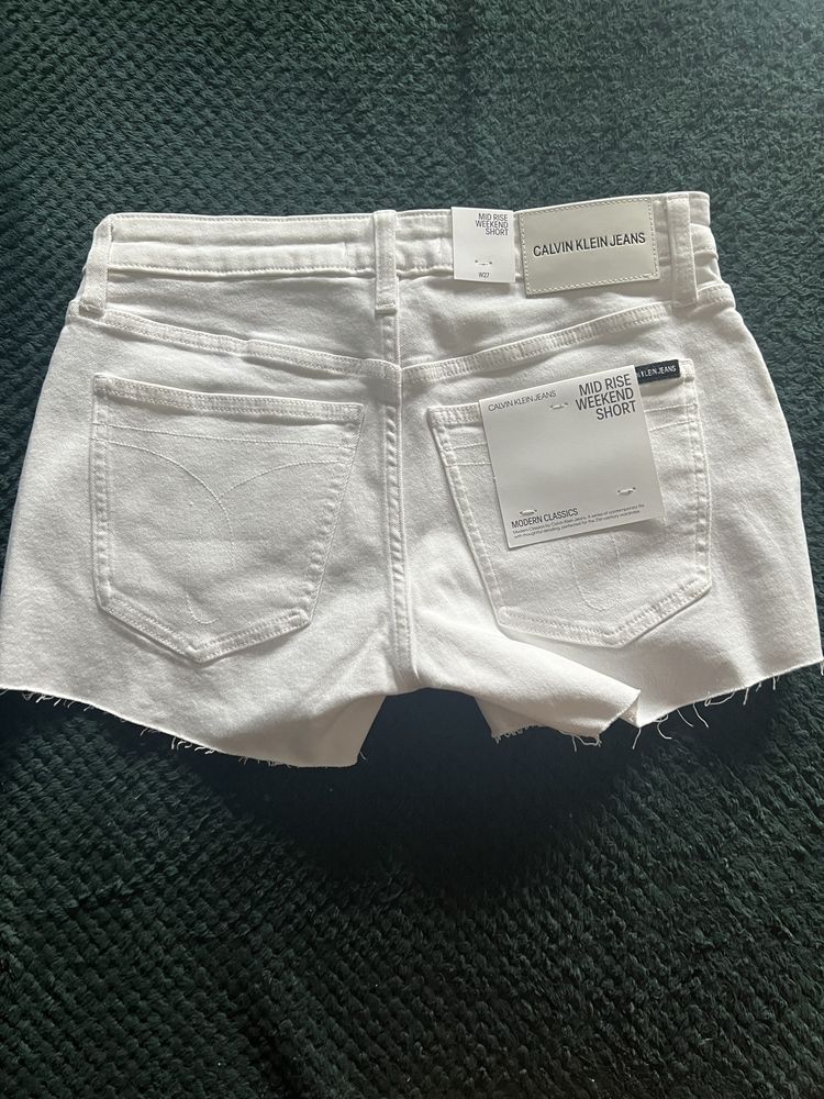 Calvin klein spodenki jeansowe nowe 27