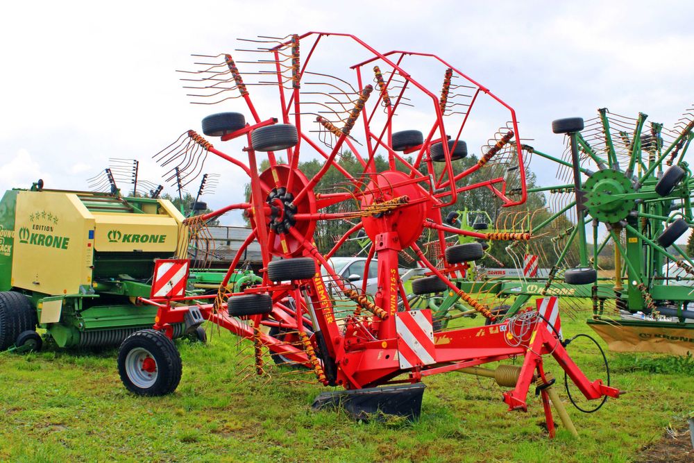 Zgrabiarka dwukaruzelowa NIEMEYER Zegler TWIN 715 S 2 karuzelowa