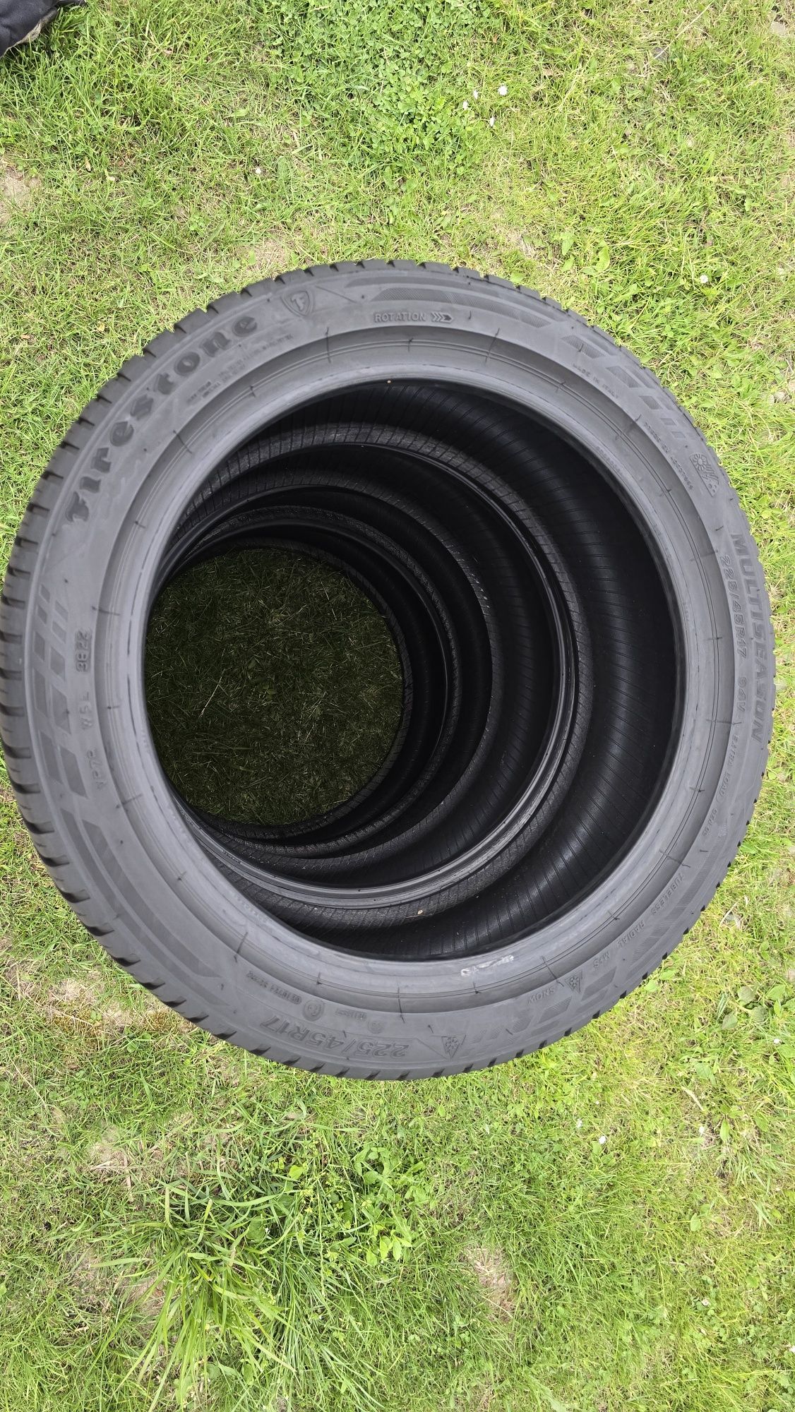 Opony 225/45R17 Firestone całoroczne. Super stan 2022r. Wysyłka montaż