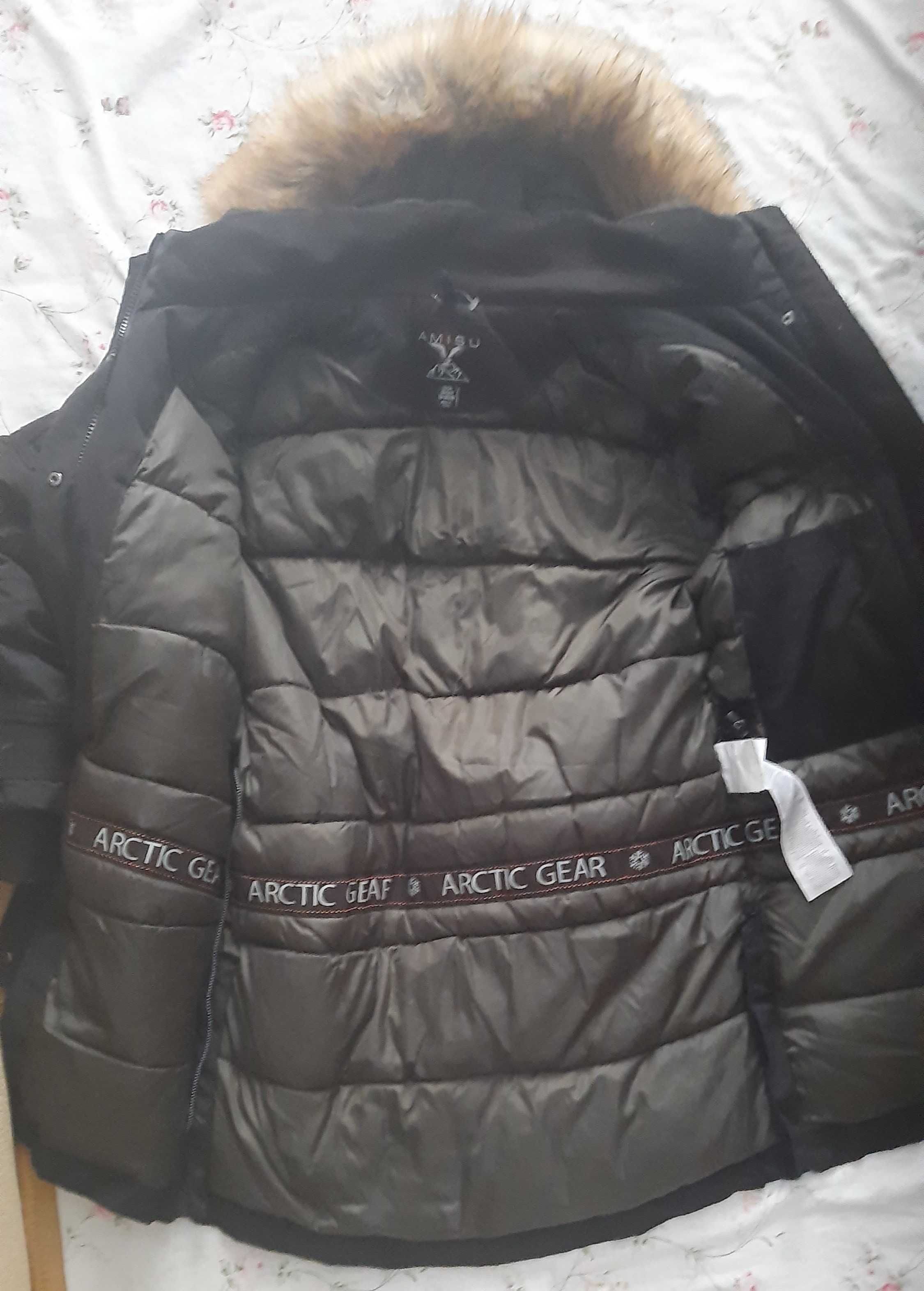 ARCTIC GEAR  зимняя парка с капюшоном .