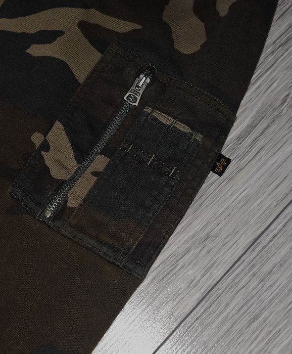 Камуфляжне худі Alpha Industries