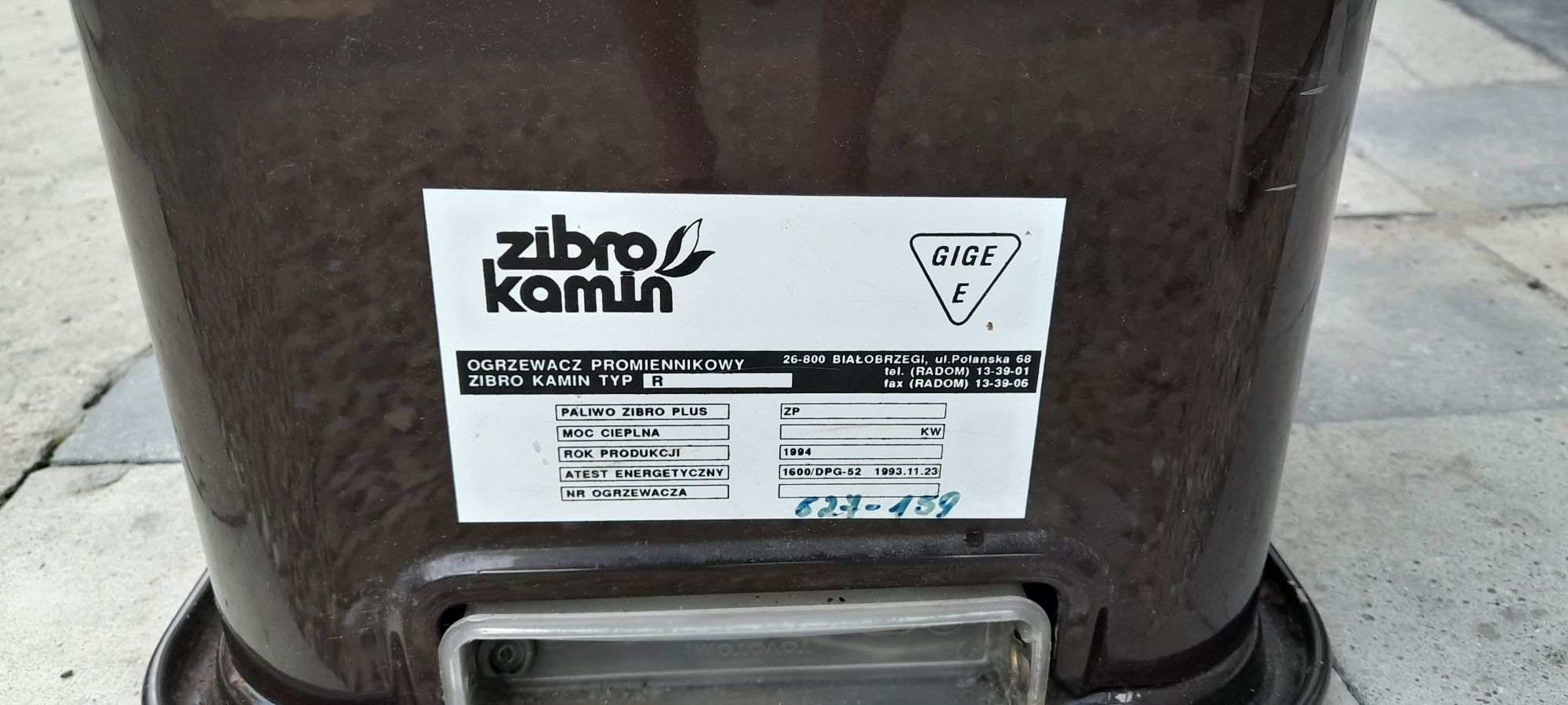 Piecyk ZIbro kamin - W CENIE PALIWA!