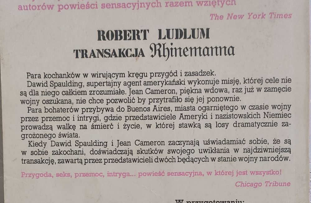 Robert Ludlum 11 tytułów