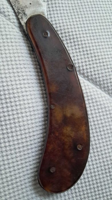 Нож садовый  санитарный советских времен.