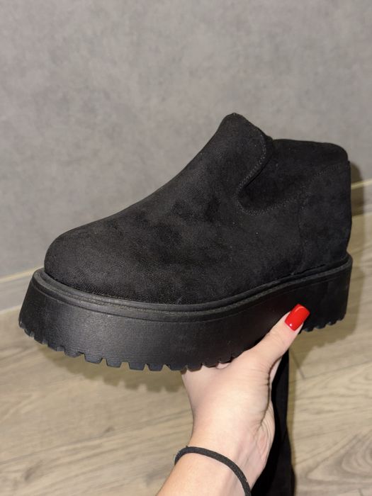 Ботфорди замшеві