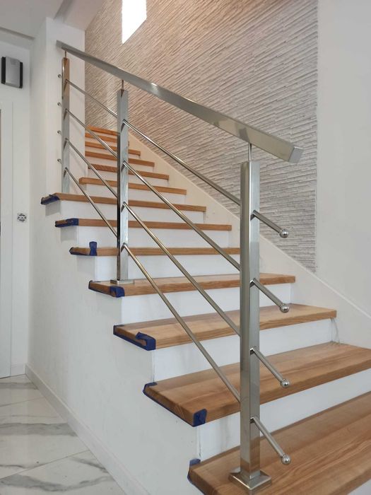 Balustrady Nierdzewne Prętowe schodowe Zabezpieczenia okienne barierki