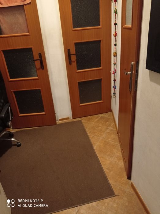 Cztery drzwi wewnętrzne oraz listwy przypodłogowe