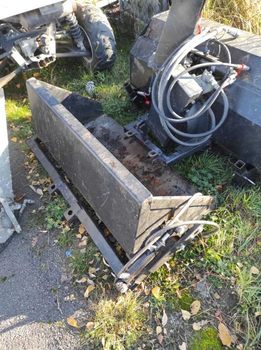 Pług wirnikowy posypywarka soli do zimowego utrzymania