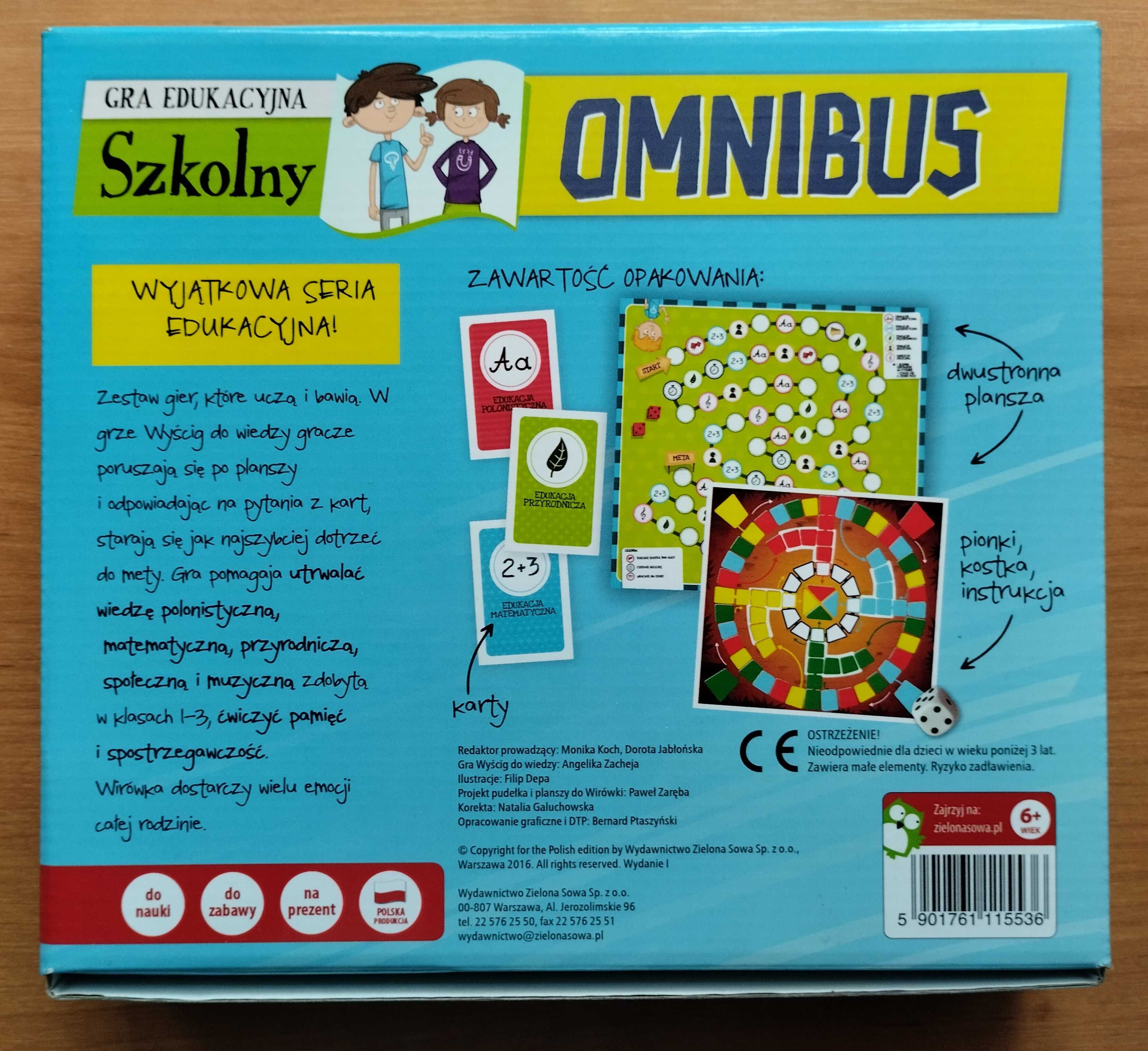 Szkolny Omnibus, gra edukacyjna