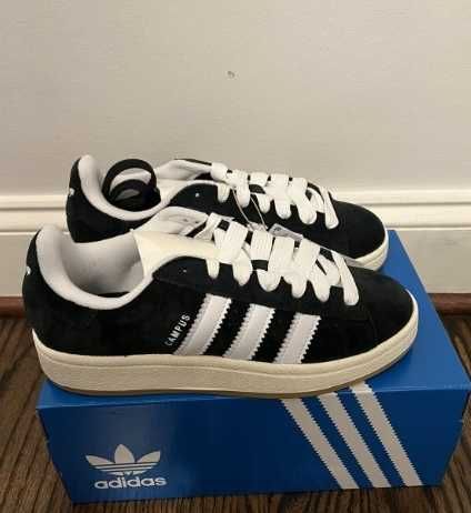 adidas Campus 00s Low Black White Gum   42