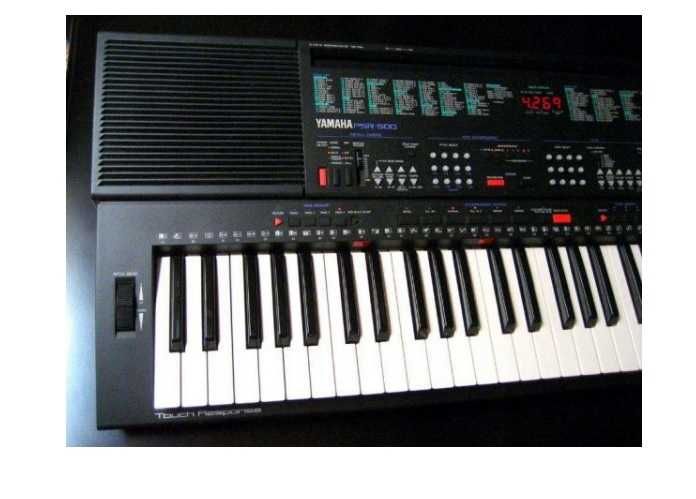 Yamaha PSR-500 - Keyboard