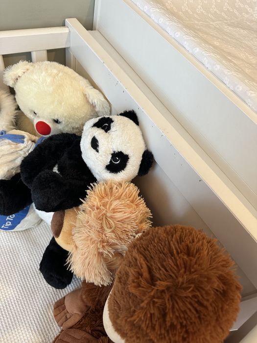 Berço branco - SUNDVIK + colchão