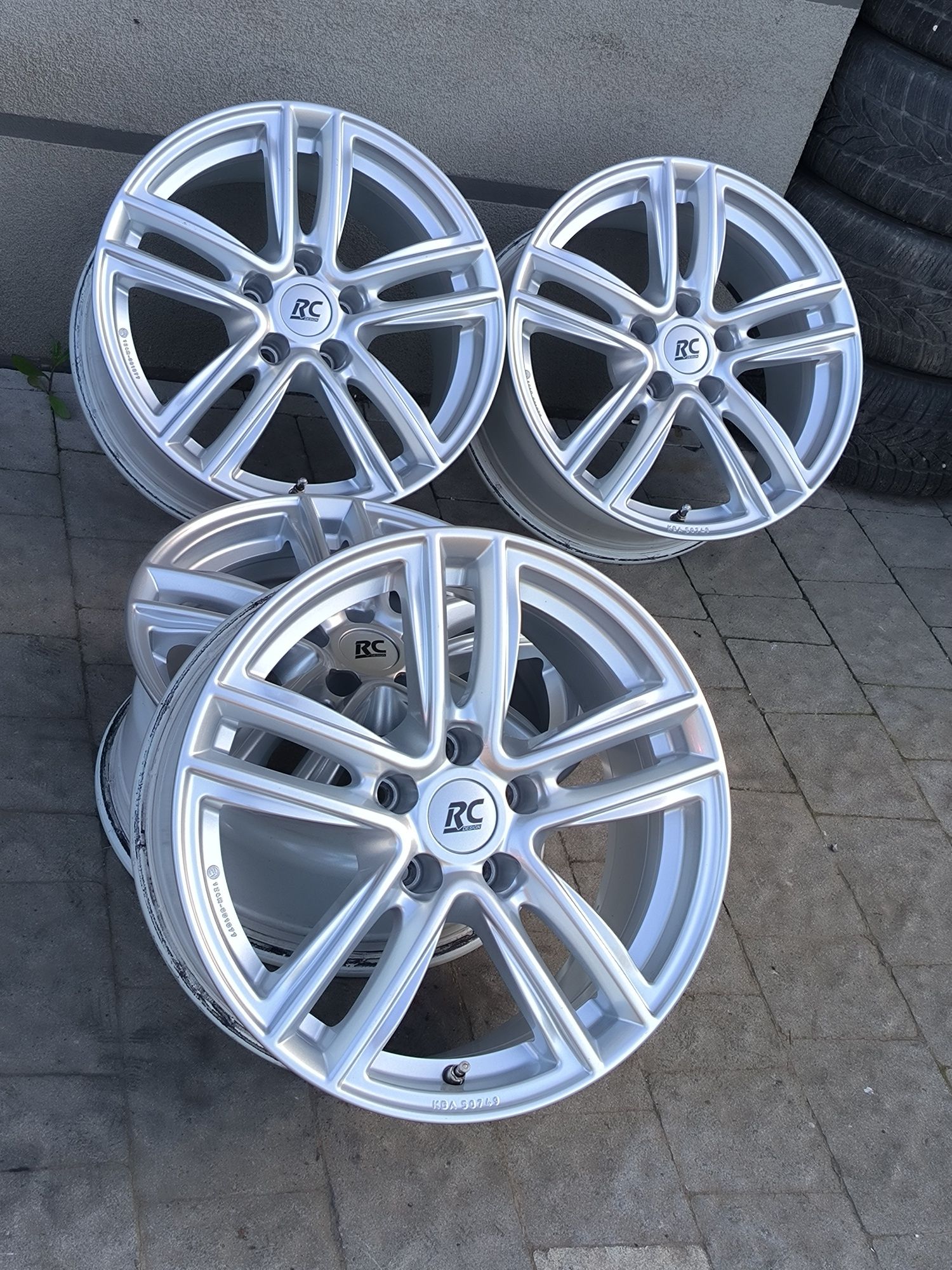 Диски RC r17 5x112 Audi Skoda Volkswagen Mercedes