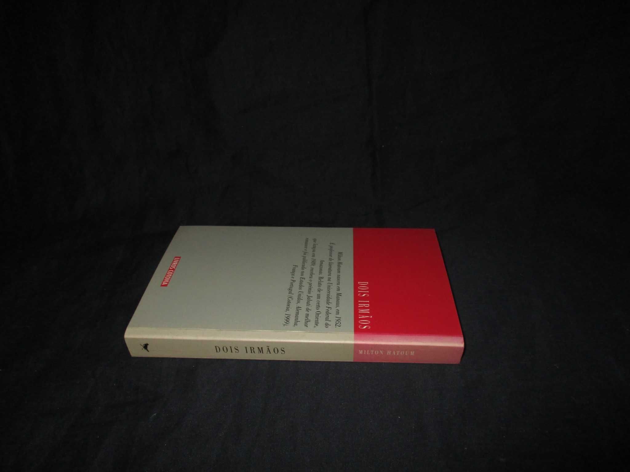 Livro Dois Irmãos Milton Hatoum Cotovia