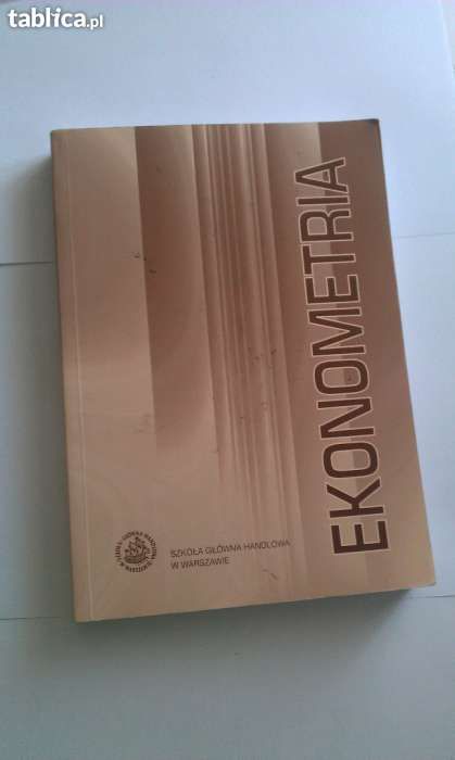 Ekonometria SGH Marek Gruszczyński Podgórska