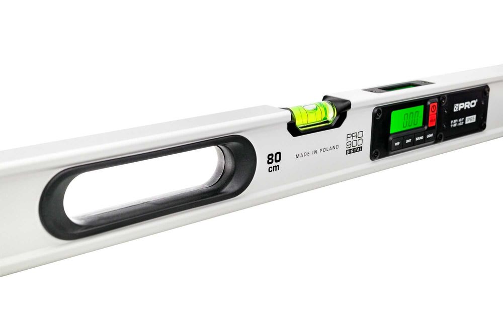 Poziomnica elektroniczna PRO900 DIGITAL 120cm  Z MAGNESAMI Z POKROWCEM