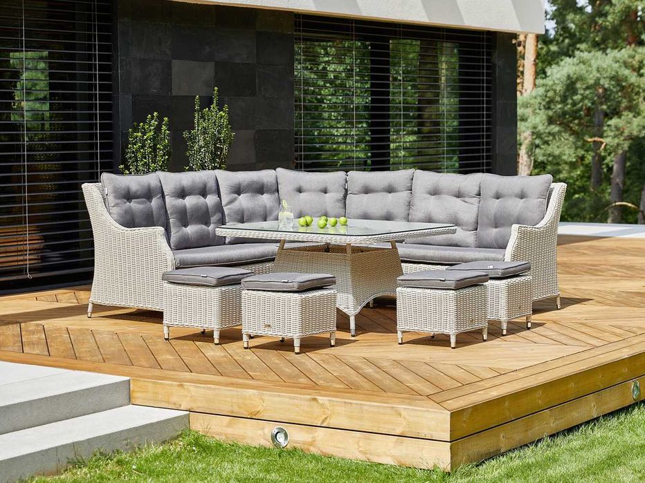 -50% Zestaw mebli ogrodowych Oltre: SIENA royal biały