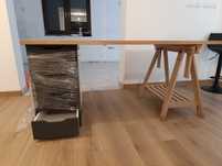 REZERWACJA, biurko IKEA Mittback + Gerton + Alex