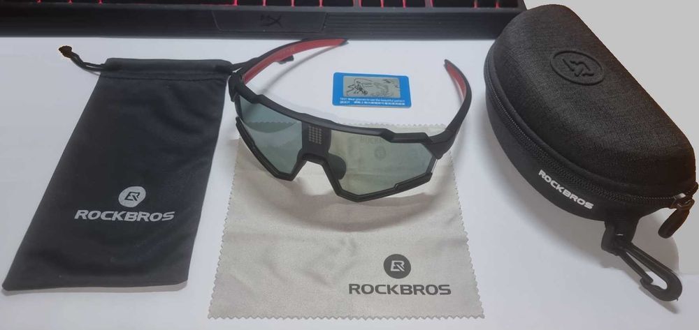 Фотохромні поляризовані з РК-дисплеєм велосипедні окуляри, ROCKBROS