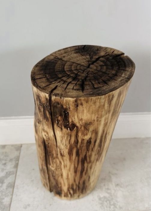 Pieniek opalony dekoracyjny