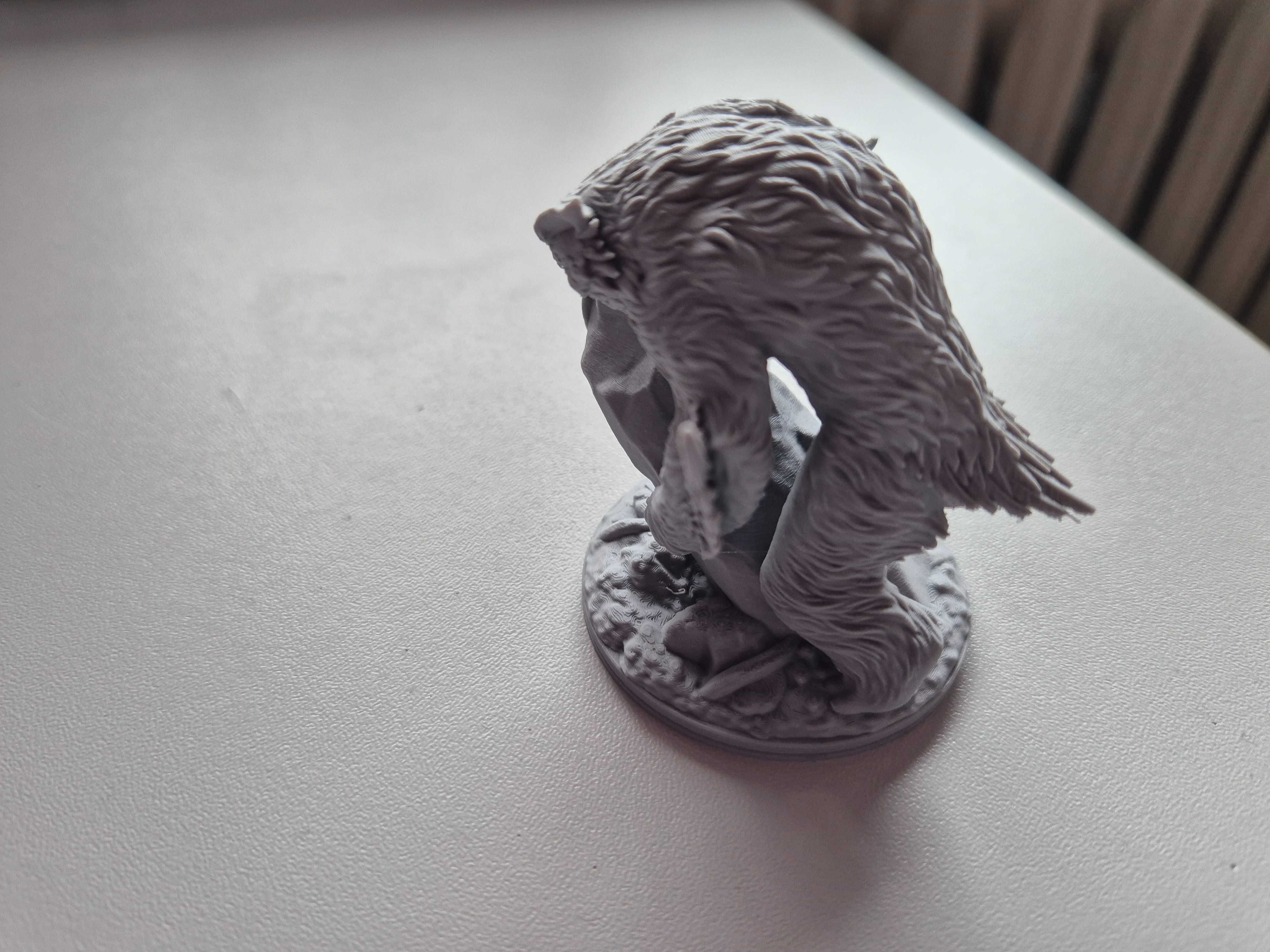 Model 3D sowodźwiedzia (Owlbear) DnD