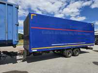 2012 Przyczepa tandem kontener 7,20m drzwi DMC 11990kg