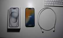 Apple iPhone 15 128GB Czarny 98% Kondycji Baterii