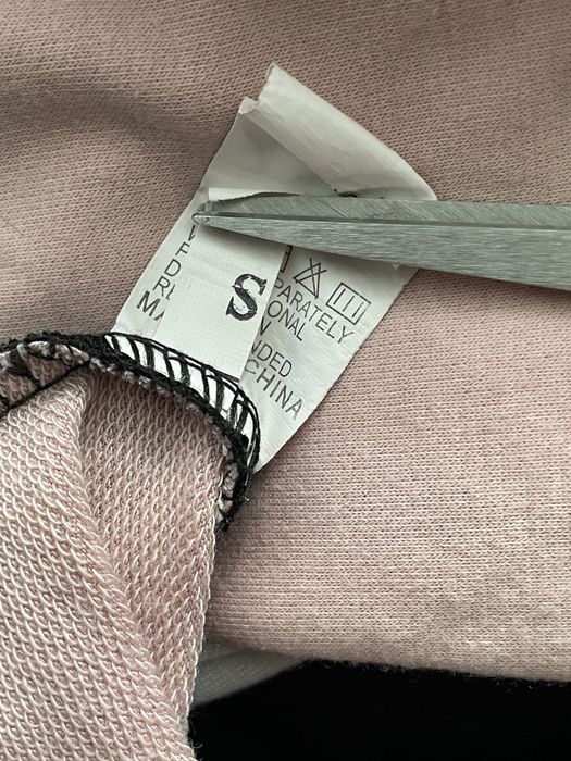 Damska bluza różowa czarna biała rozmiar S