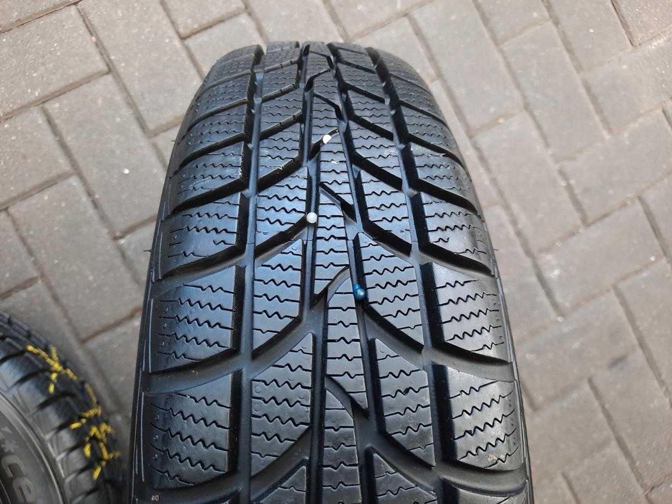 155/80 79T R13 HANKOOK 8mm 2022r jak NOWE Zimowe Opony 2szt