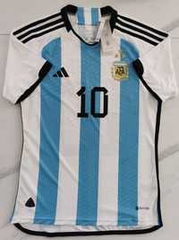 Argentyna Qatar 2022 #MESSI 10 PLAYER VERSION Nowa koszulka, roz. M